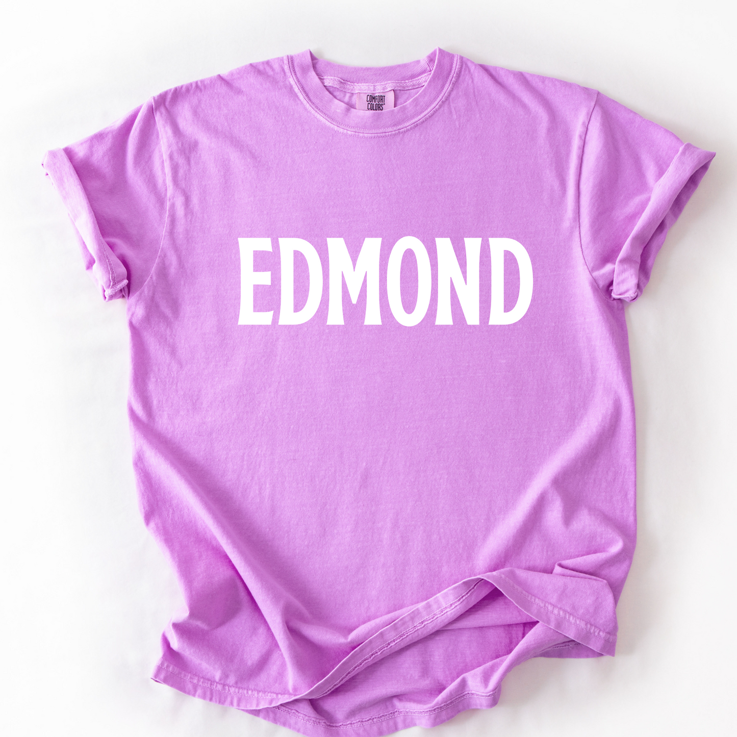 Edmond White 3D Puff- Tees/Sweatshirts