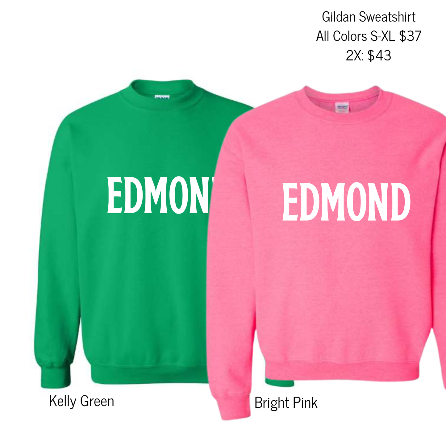 Edmond White 3D Puff- Tees/Sweatshirts