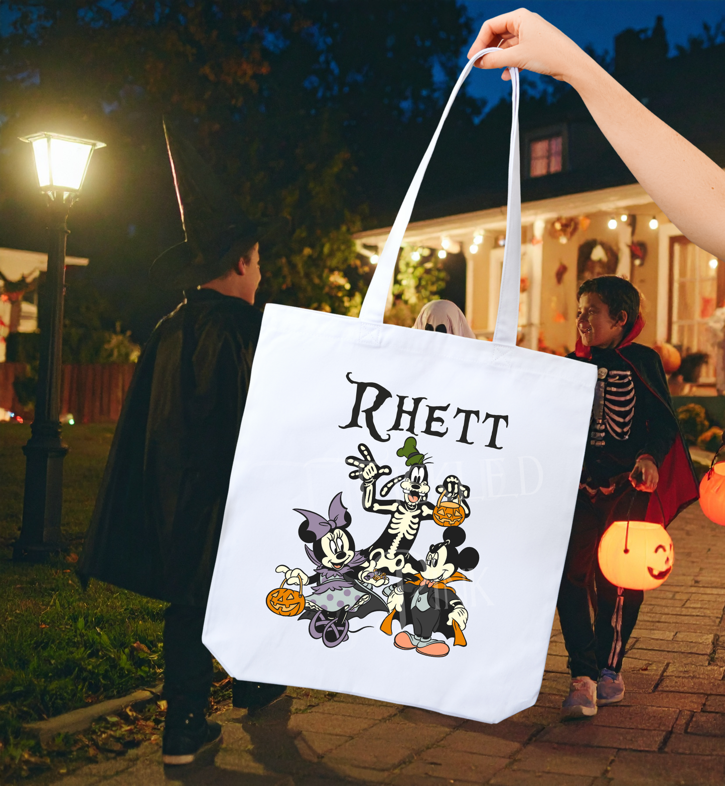 Personalized Halloween Totes (3 Designs)