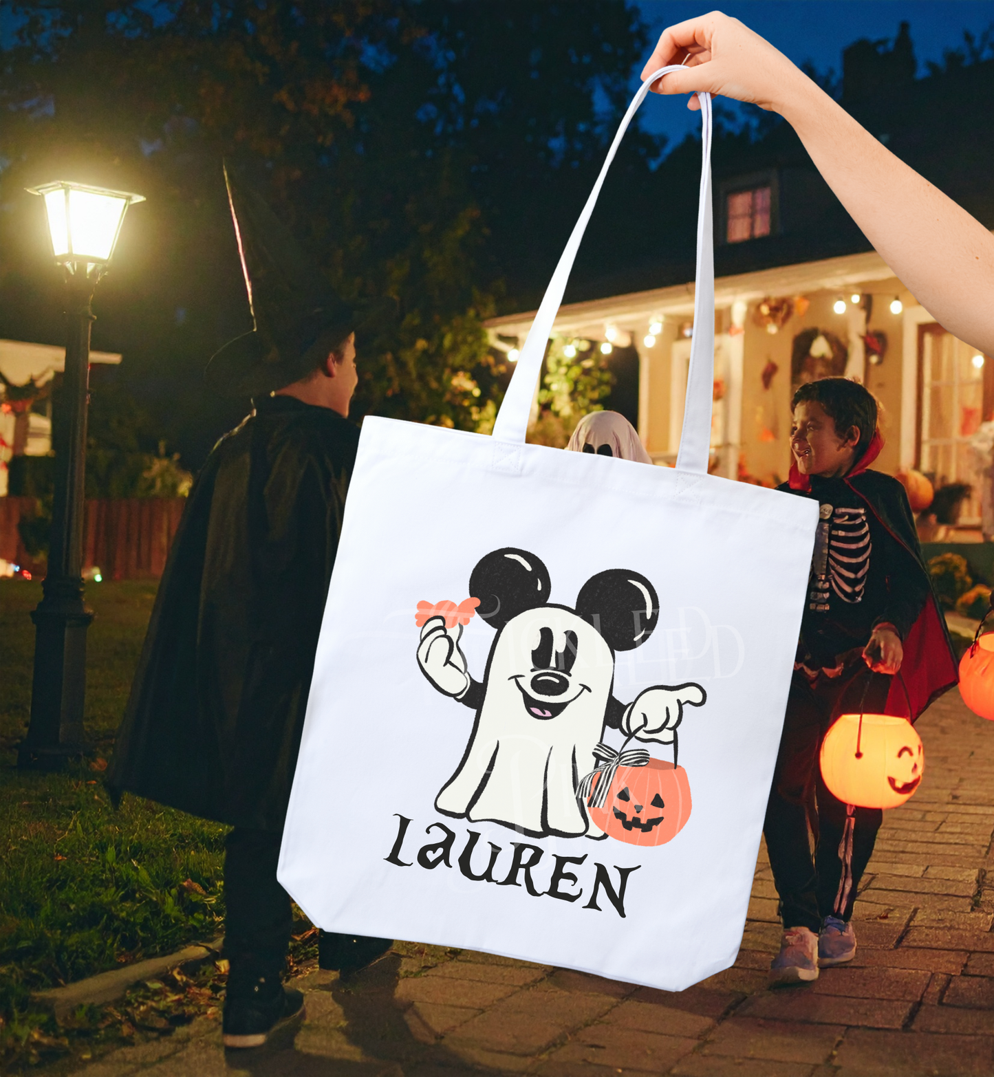 Personalized Halloween Totes (3 Designs)