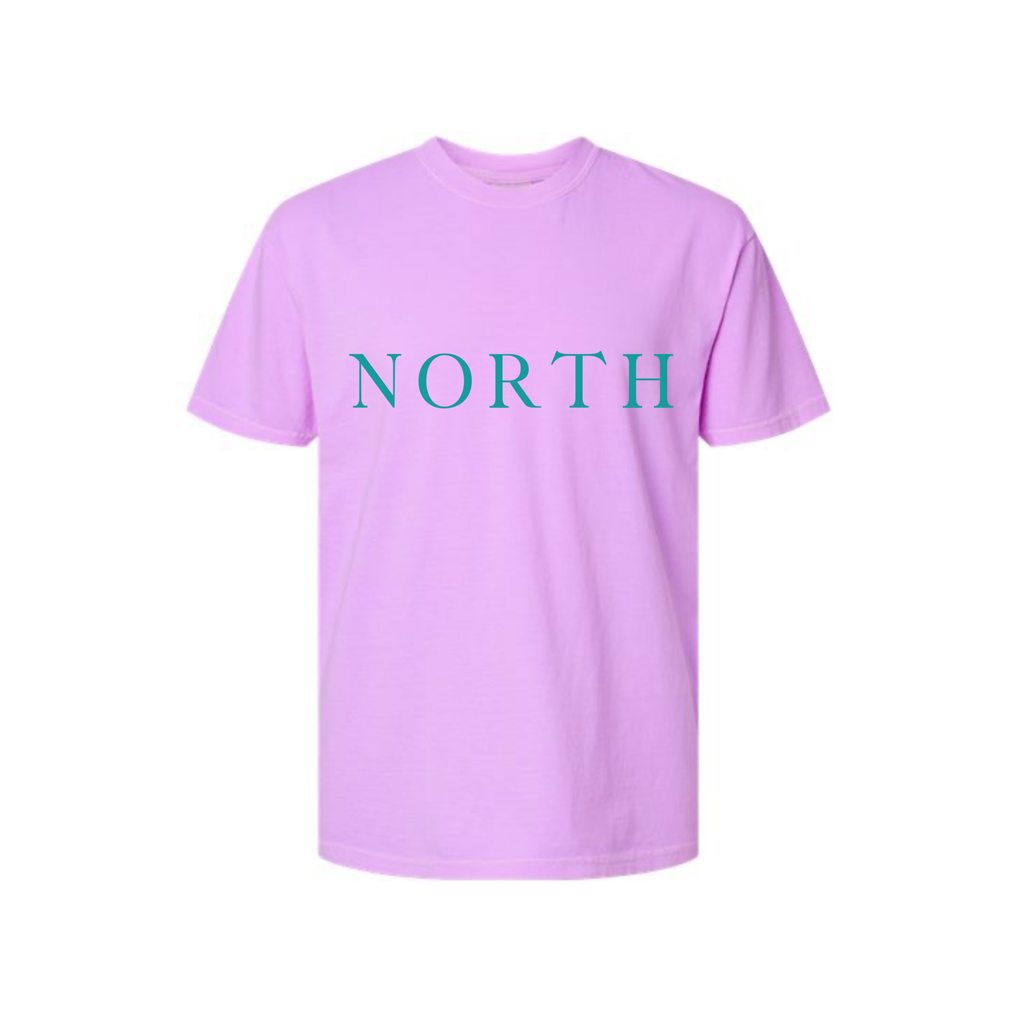 North CC Tee- Neon Purple (Comfort Colors)