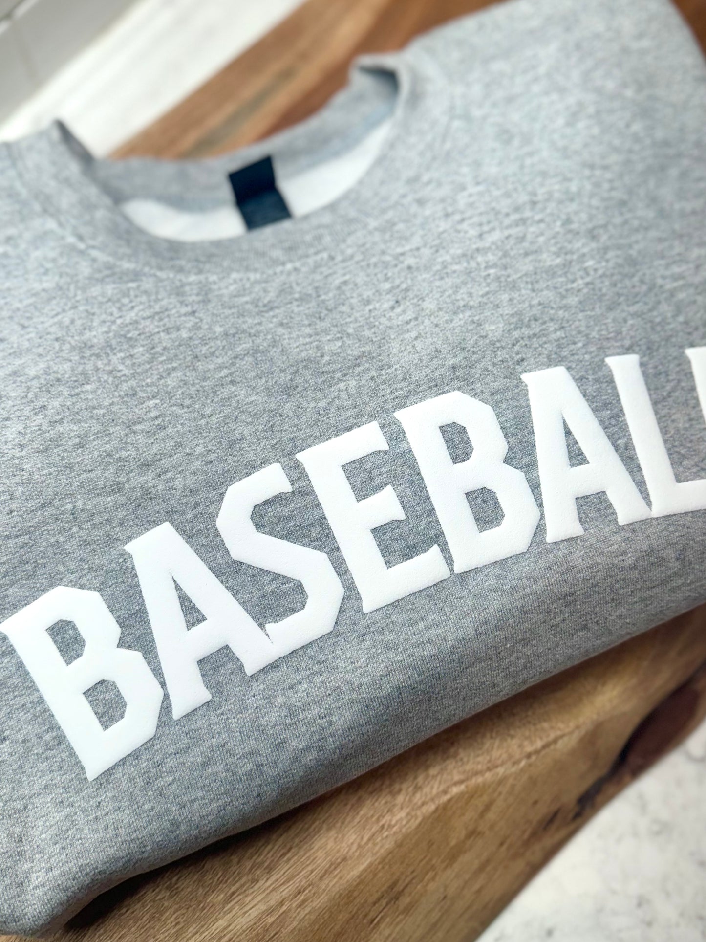 Baseball 3D Puff Letter (13 Color Options)