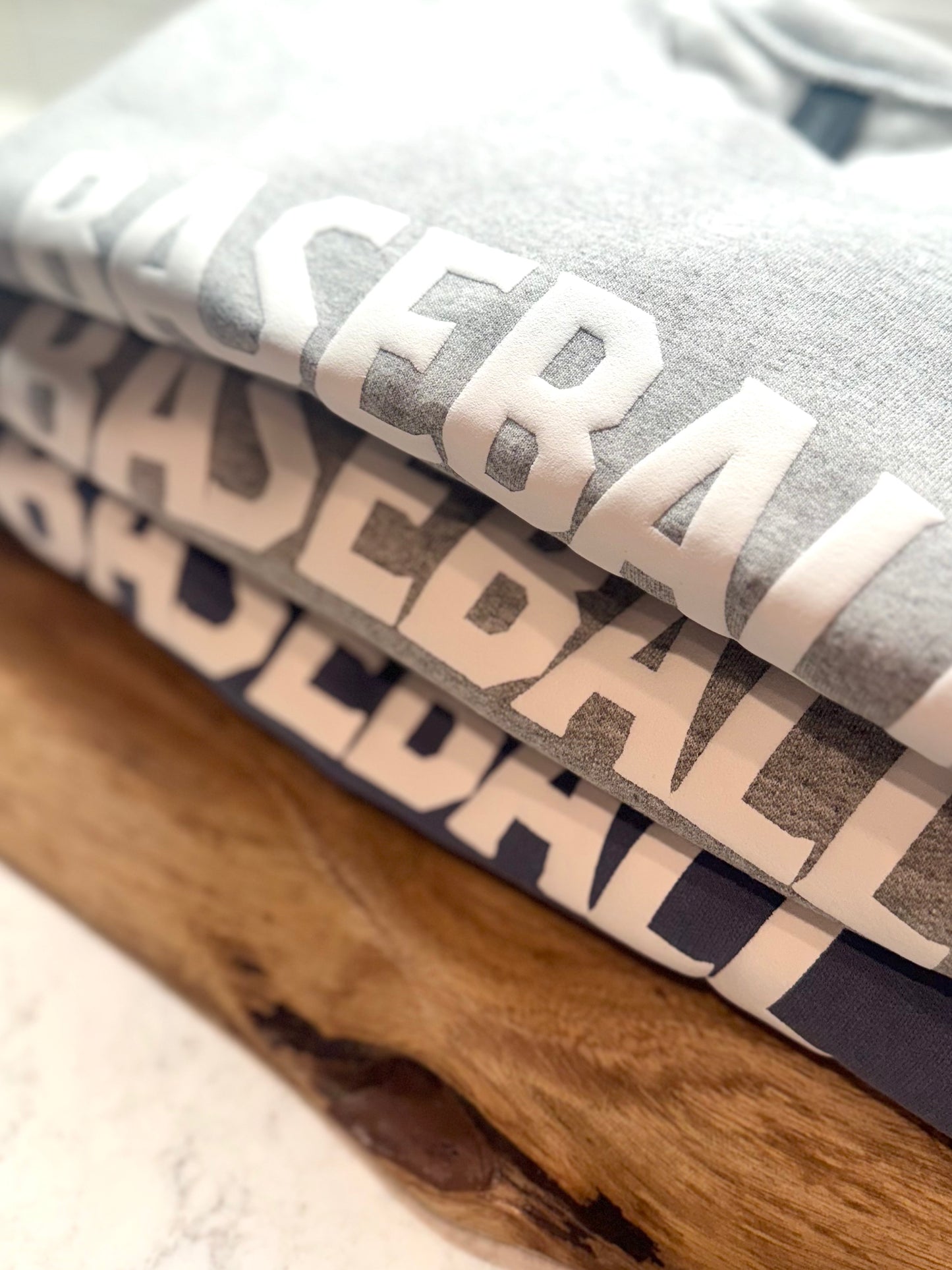 Baseball 3D Puff Letter (13 Color Options)