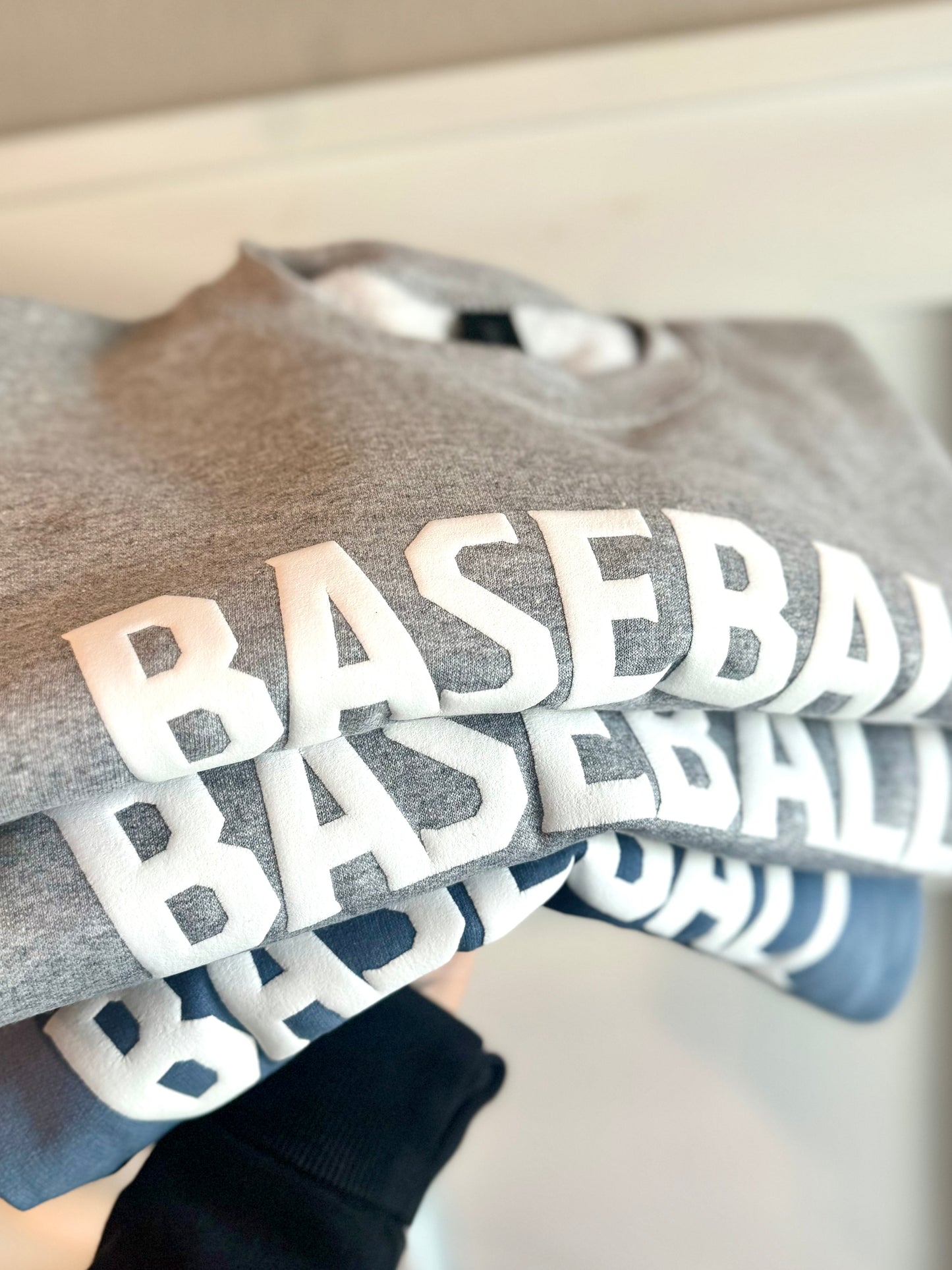 Baseball 3D Puff Letter (13 Color Options)