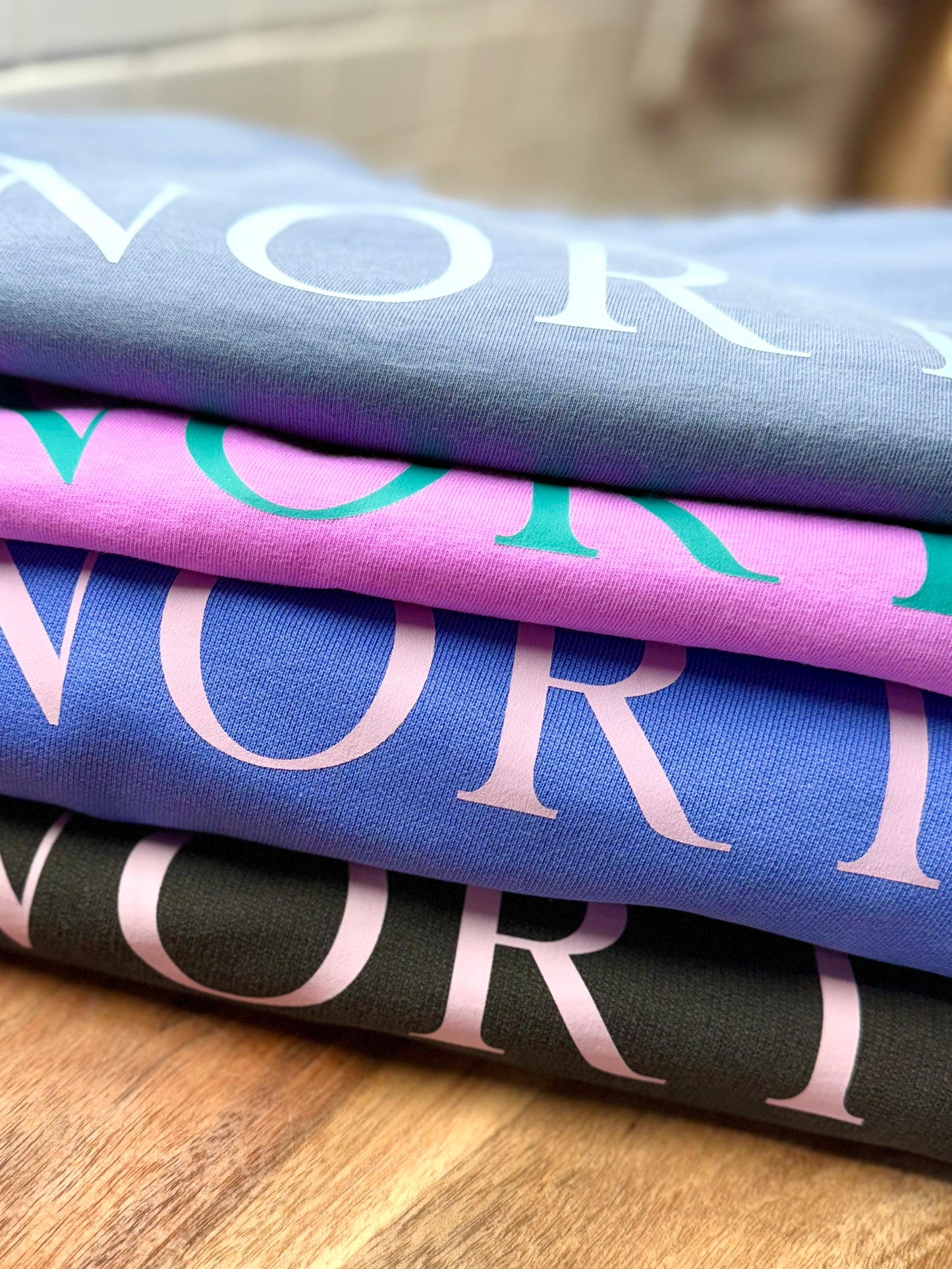 North CC Tee- Neon Purple (Comfort Colors)