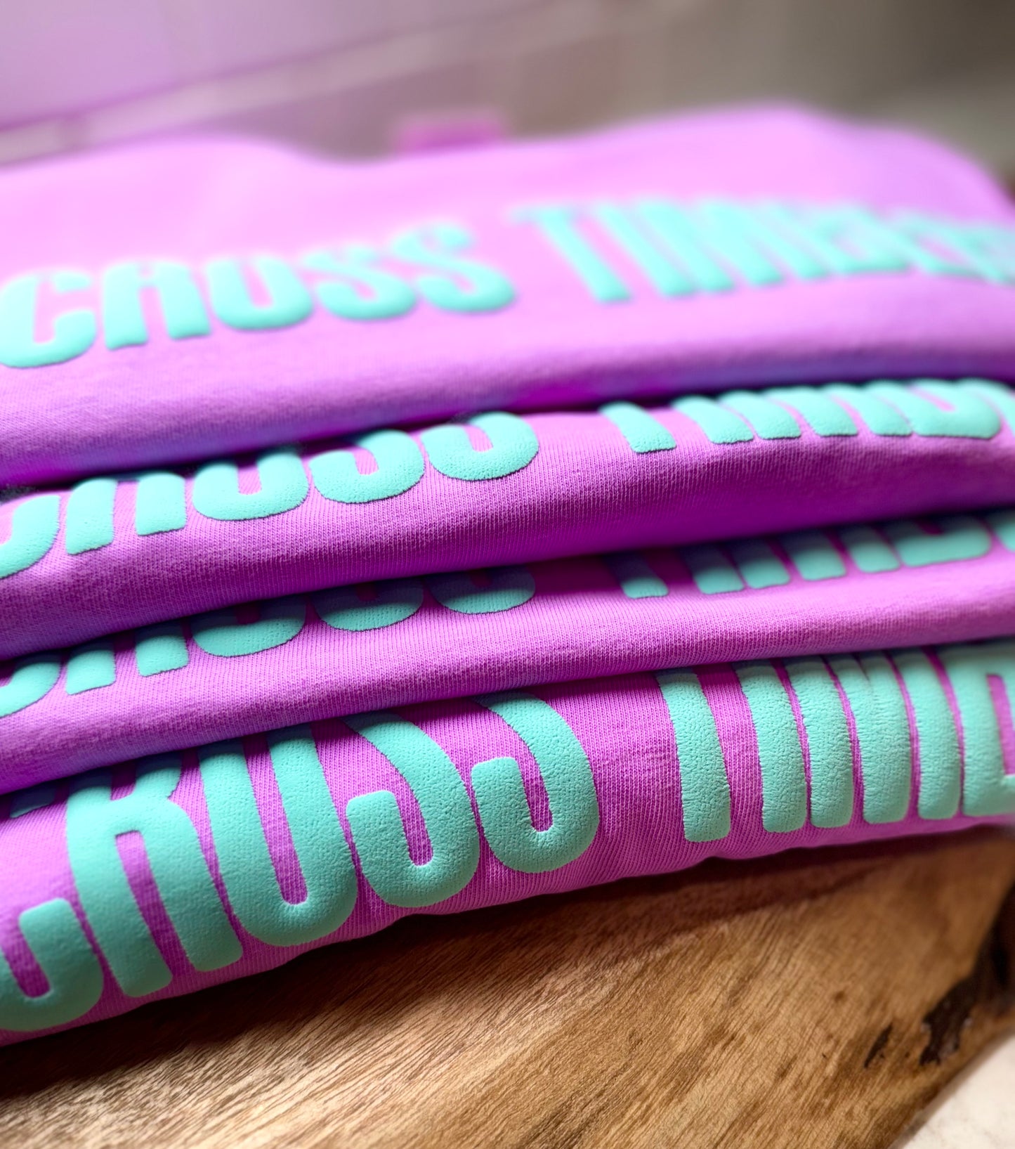 Cross Timbers Mint Puff Tees/Sweatshirts
