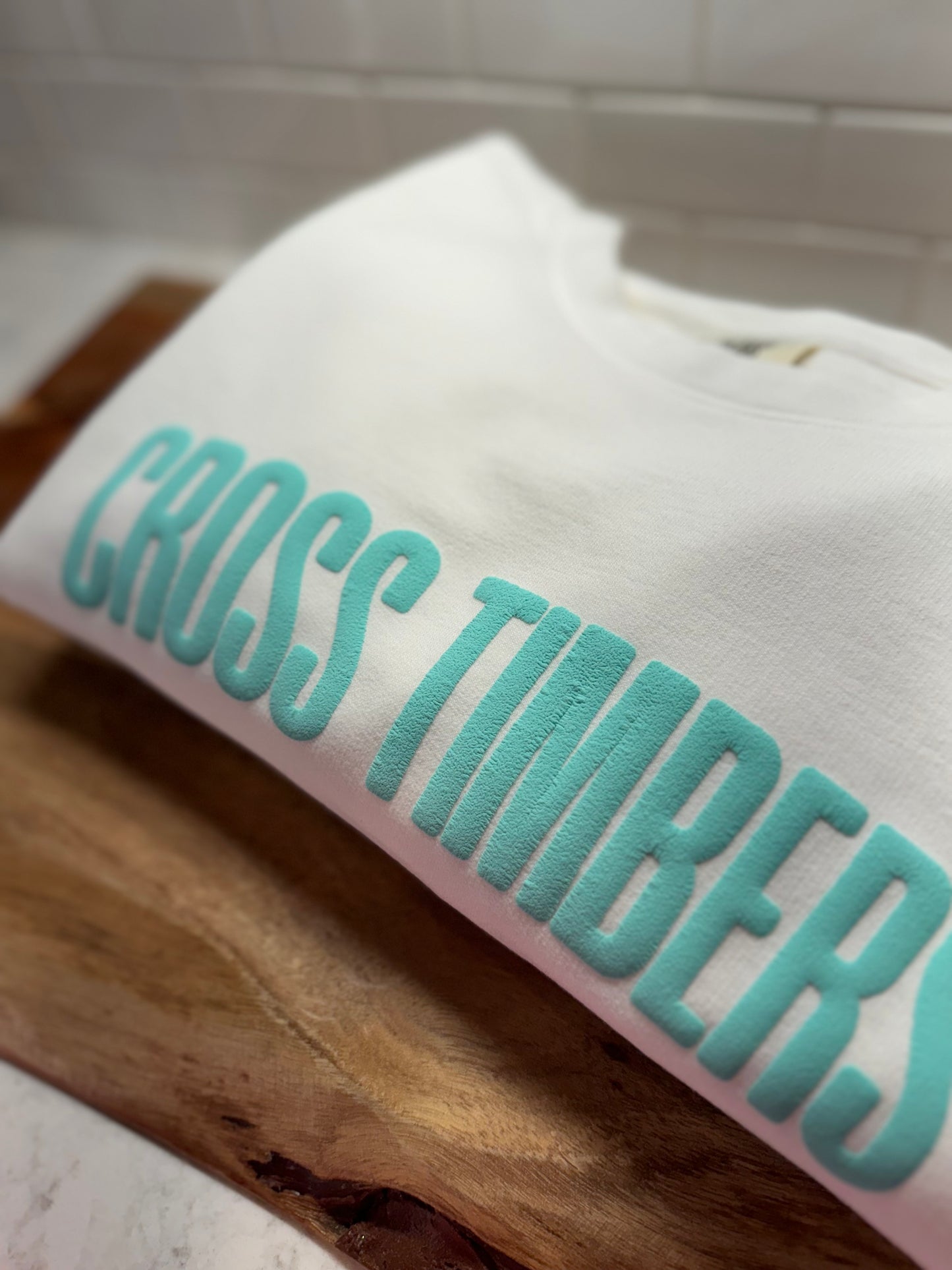 Cross Timbers Mint Puff Tees/Sweatshirts