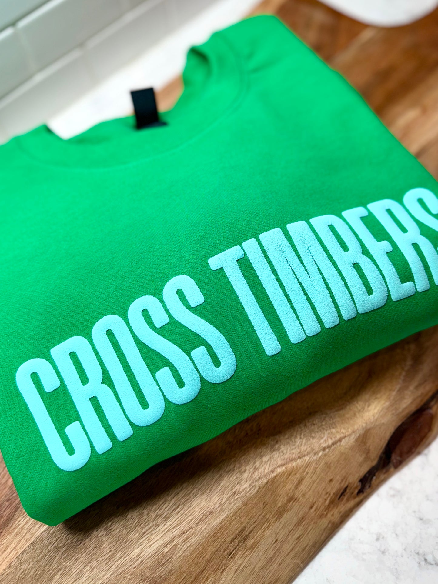 Cross Timbers Mint Puff Tees/Sweatshirts