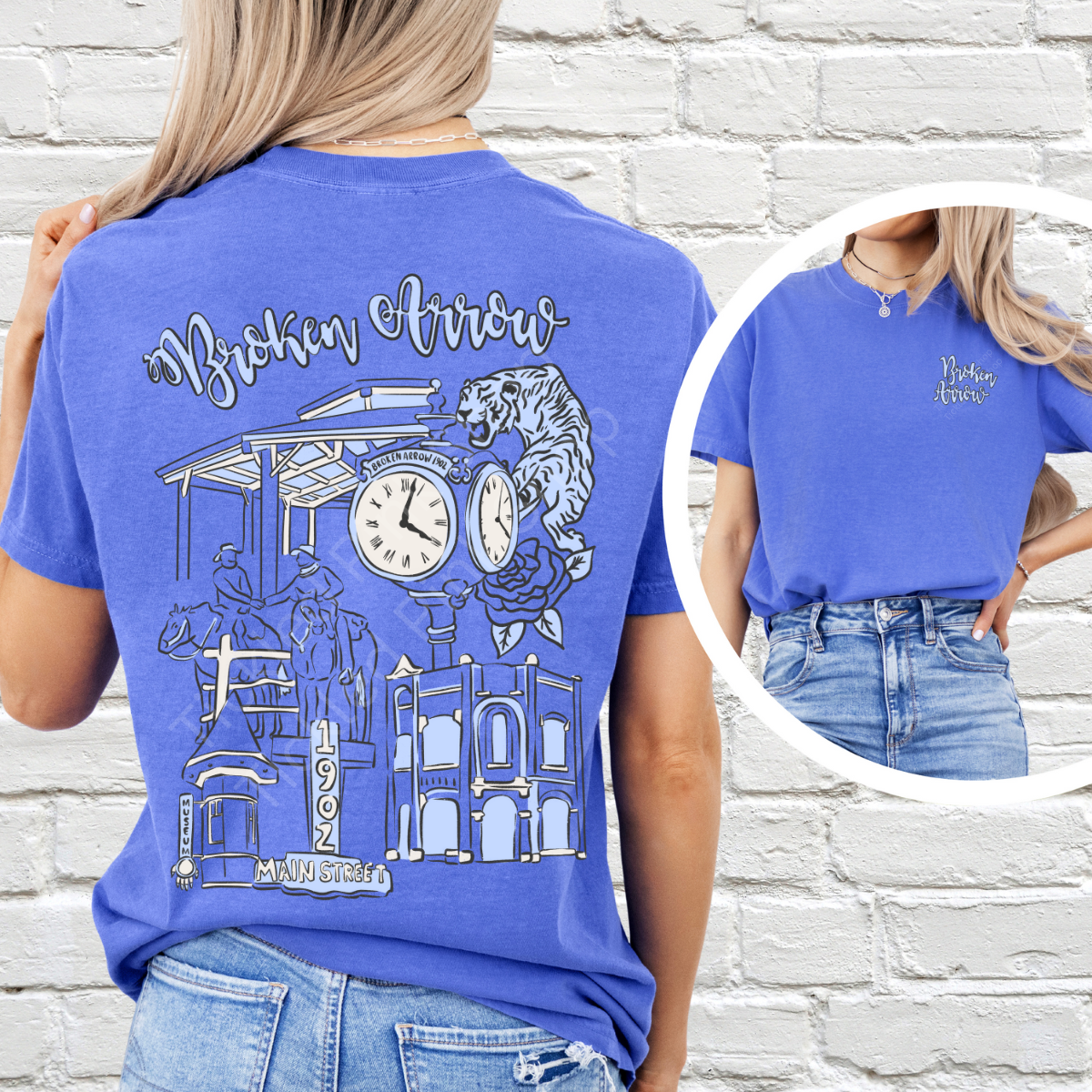 BA Life Tee- Blue (Youth/Adult)