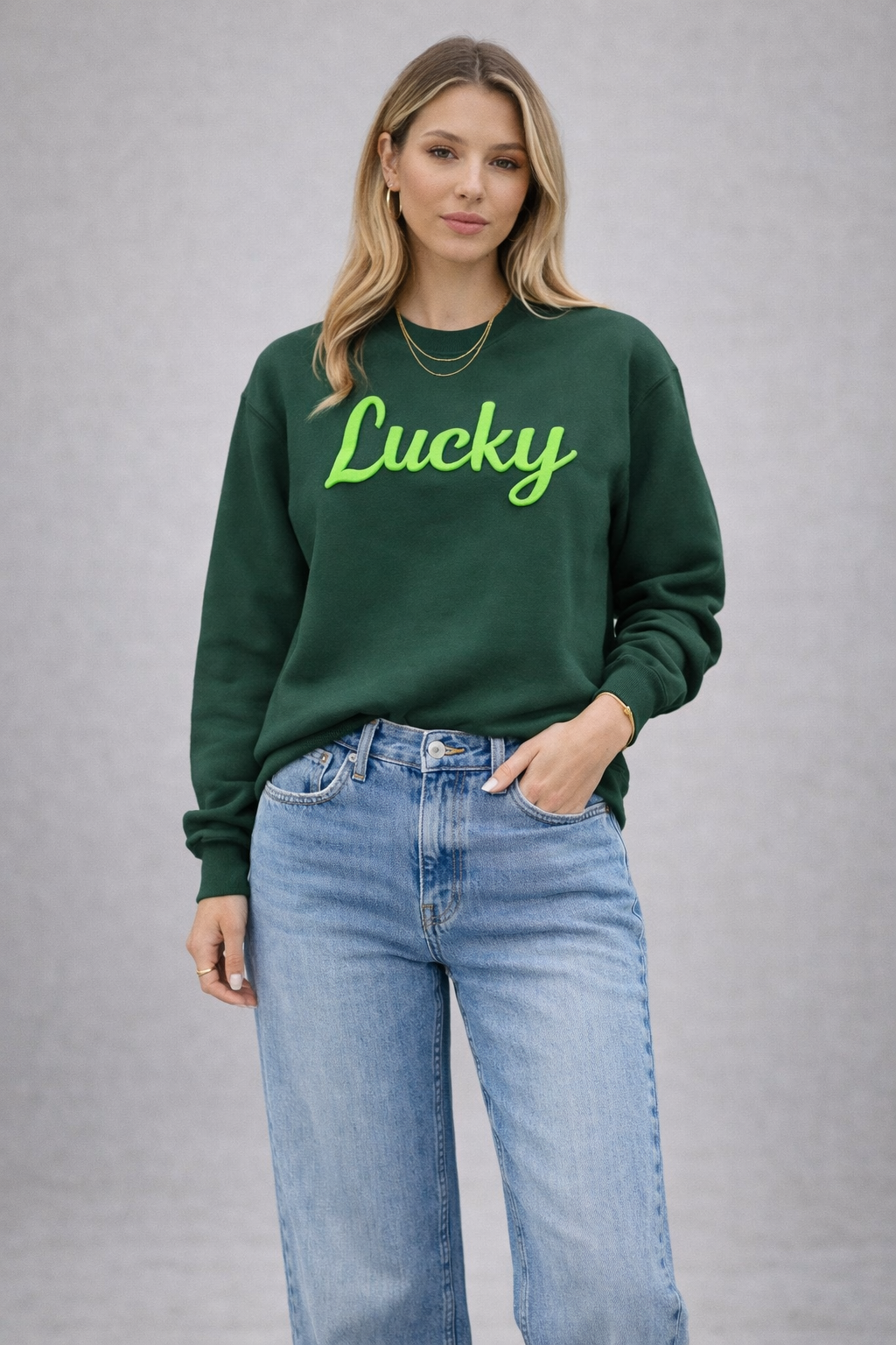 Lucky 3D Puff Sweatshirt- Limited Stock- Releases 2.11