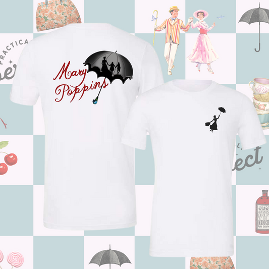 Classic Mary Poppins Inspired Shirt
