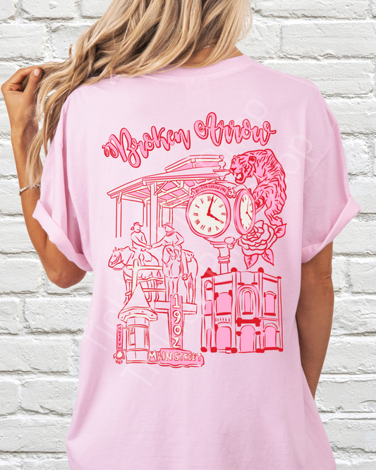 BA Life Tee- Pink (Youth/Adult)