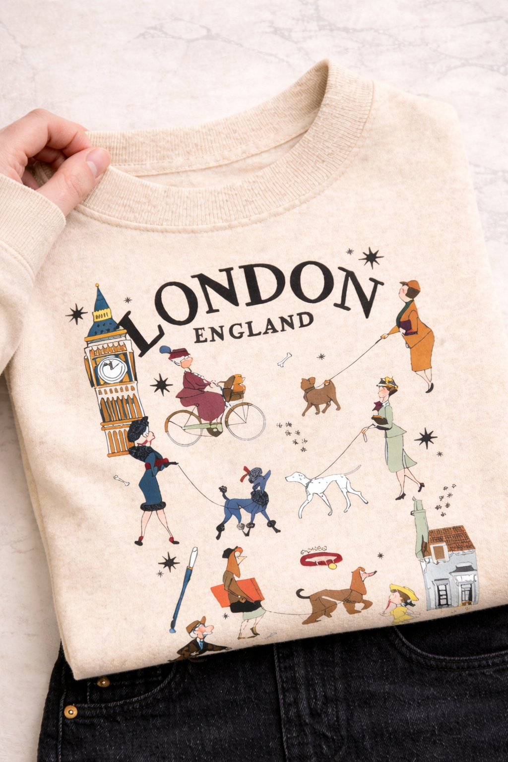 London Dog Walk Crewneck..Coming Soon 1.23