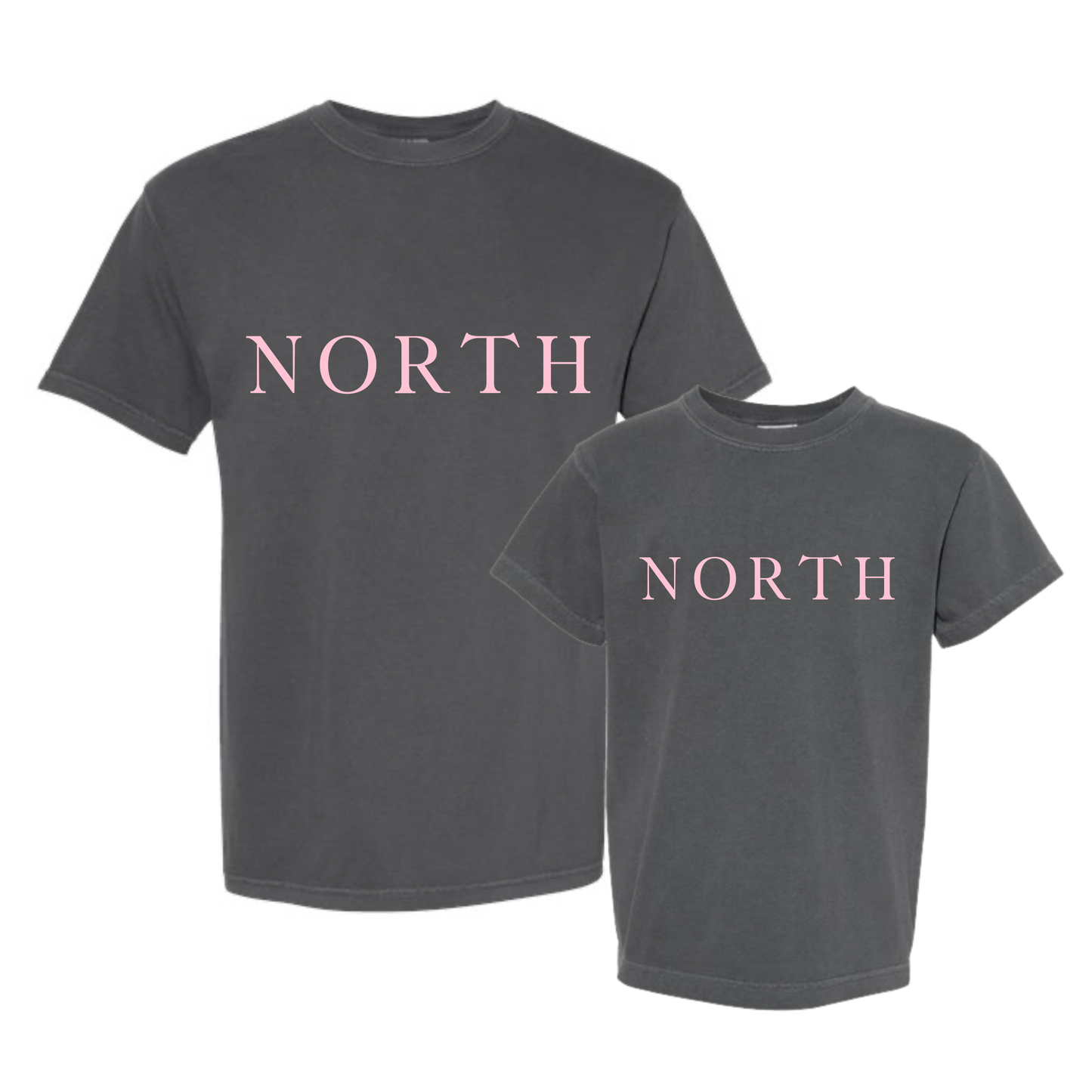 North Tee - Pepper (Youth/Adult Sizes)