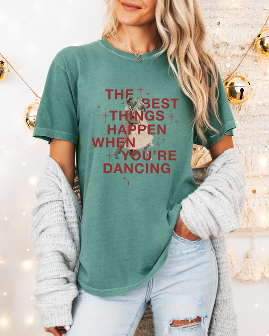 When Dancing Short/Long Sleeve Tee (Adult)