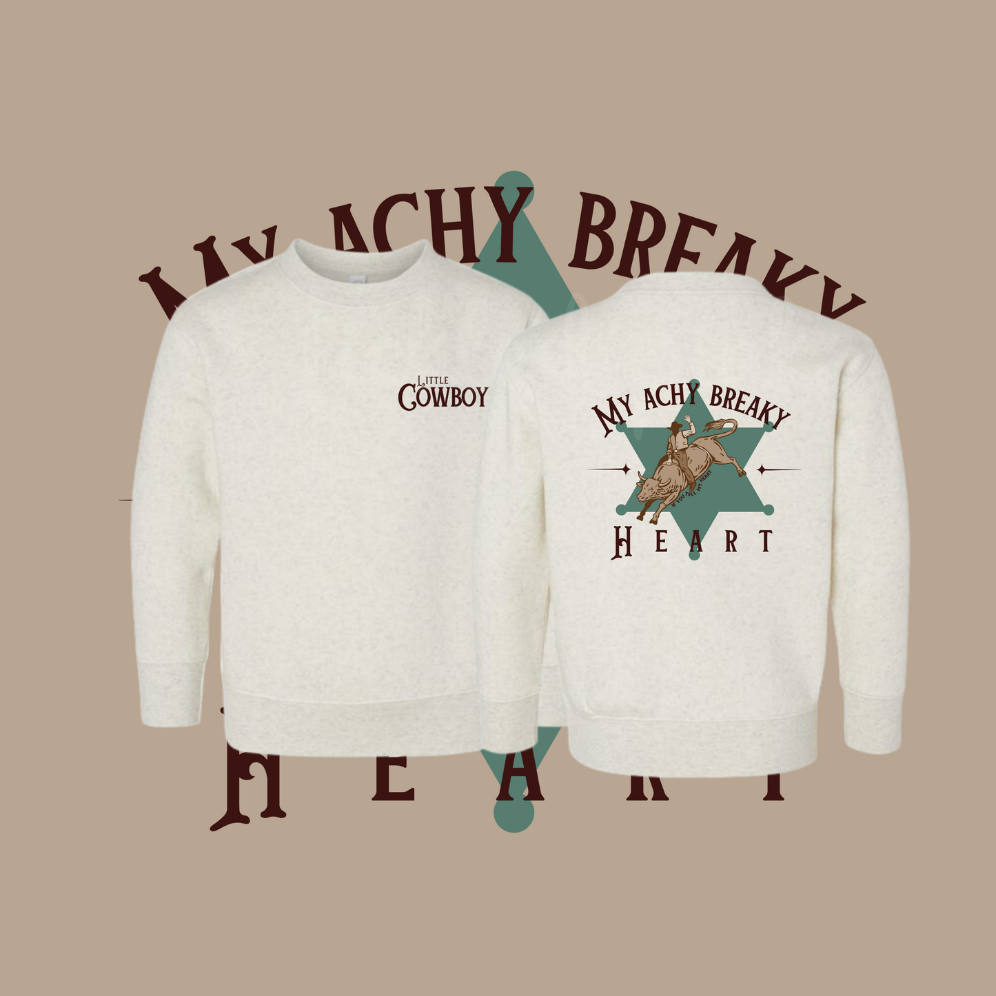 Achy Breaky Heart Youth/Toddler Sweatshirt