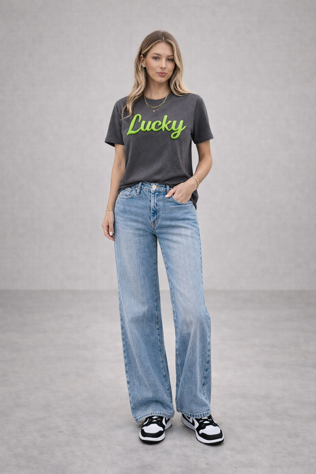 Lucky 3D Puff Tee- Limited Stock- Releases 2.11