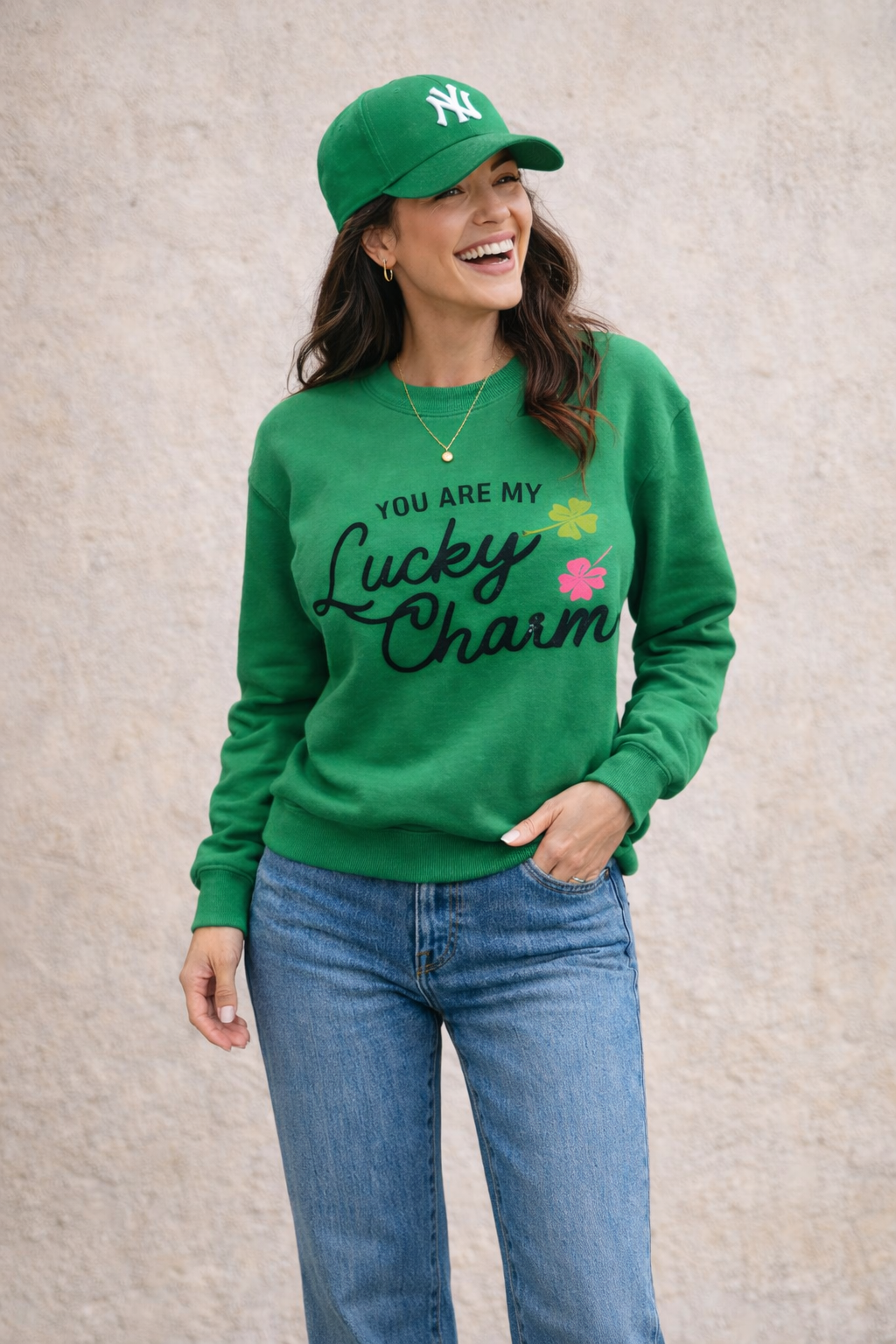 You Are My Luck Charm Sweatshirt (Adult/Youth)