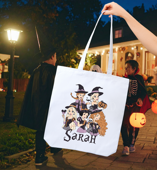 Personalized Halloween Totes (3 Designs)