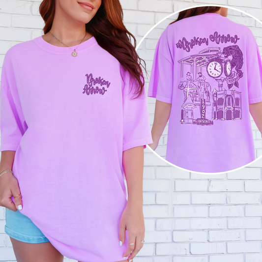 BA Life Tee- Neon Purple