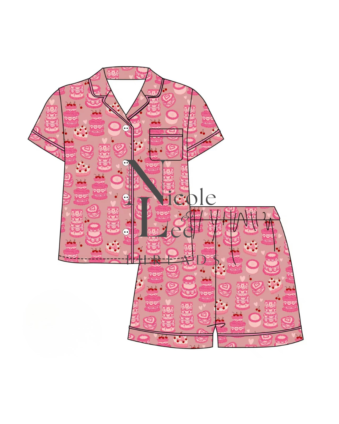 Youth & Adult Shorts Cake Set