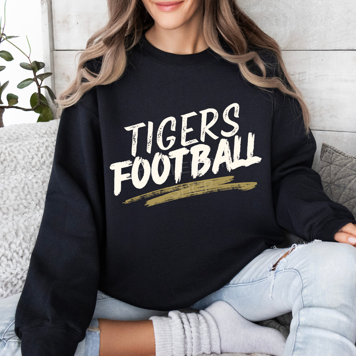 Tigers Football Tee & Sweatshirt (Youth/Adult)