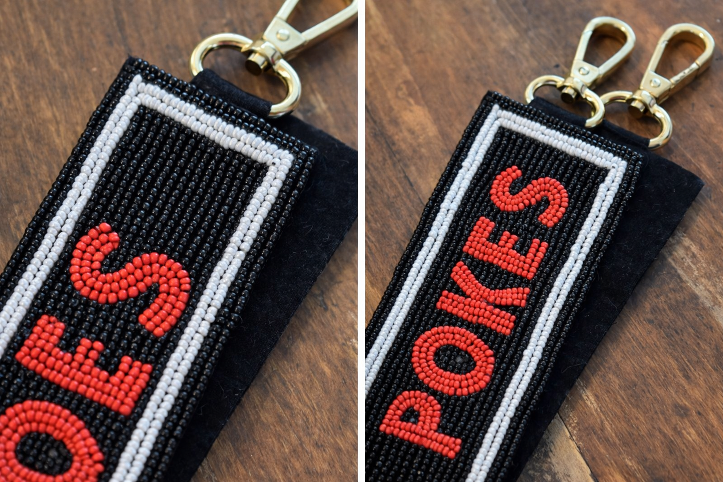 Go Pokes Beaded Purse Strap