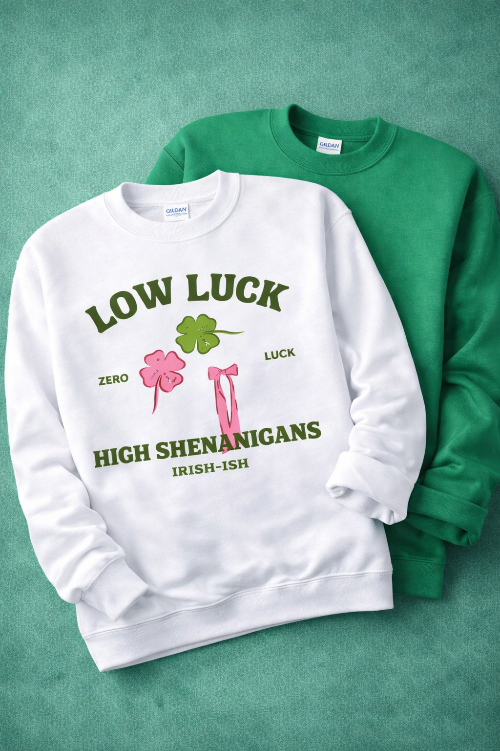 Low Luck- High Shenanigans Sweatshirt- Adult