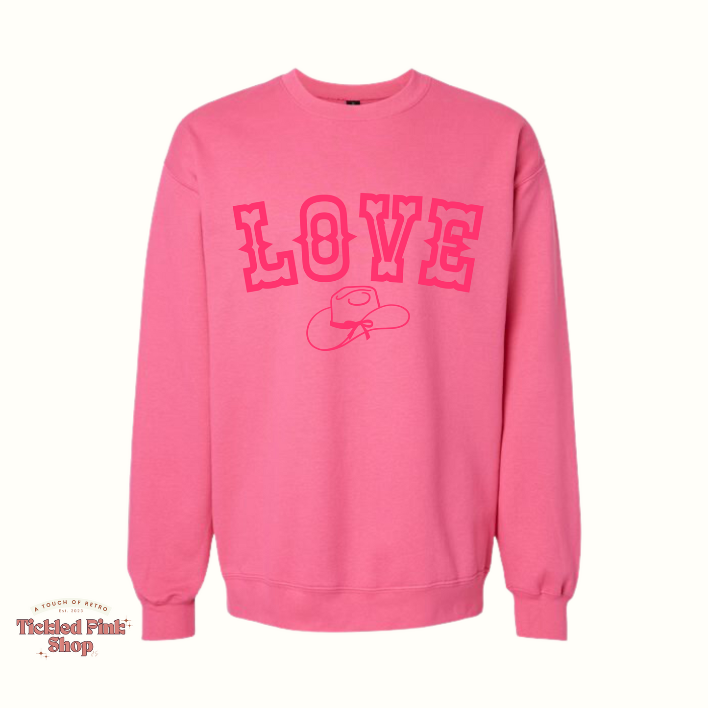 Love Cowgirl Sweatshirt (2 Color Options)