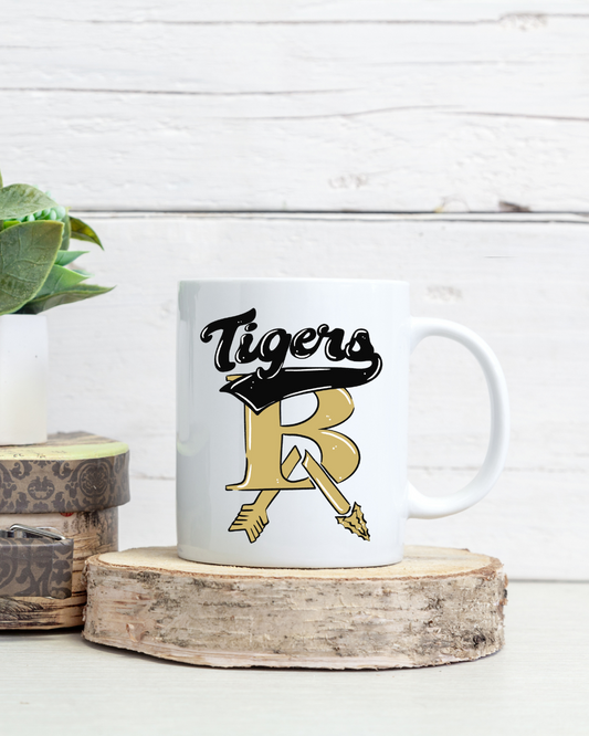 BA Classic Gold Tigers Mug (Name-Optional)