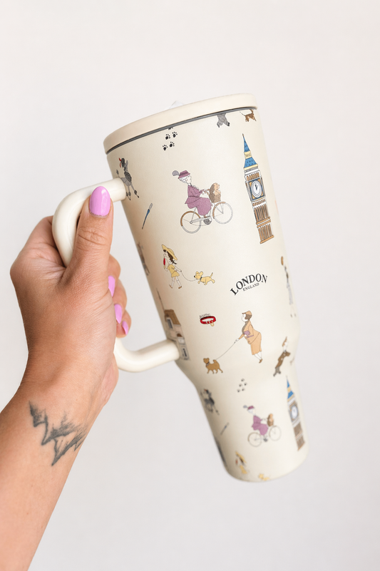 London Dog Walk 40oz Tumbler