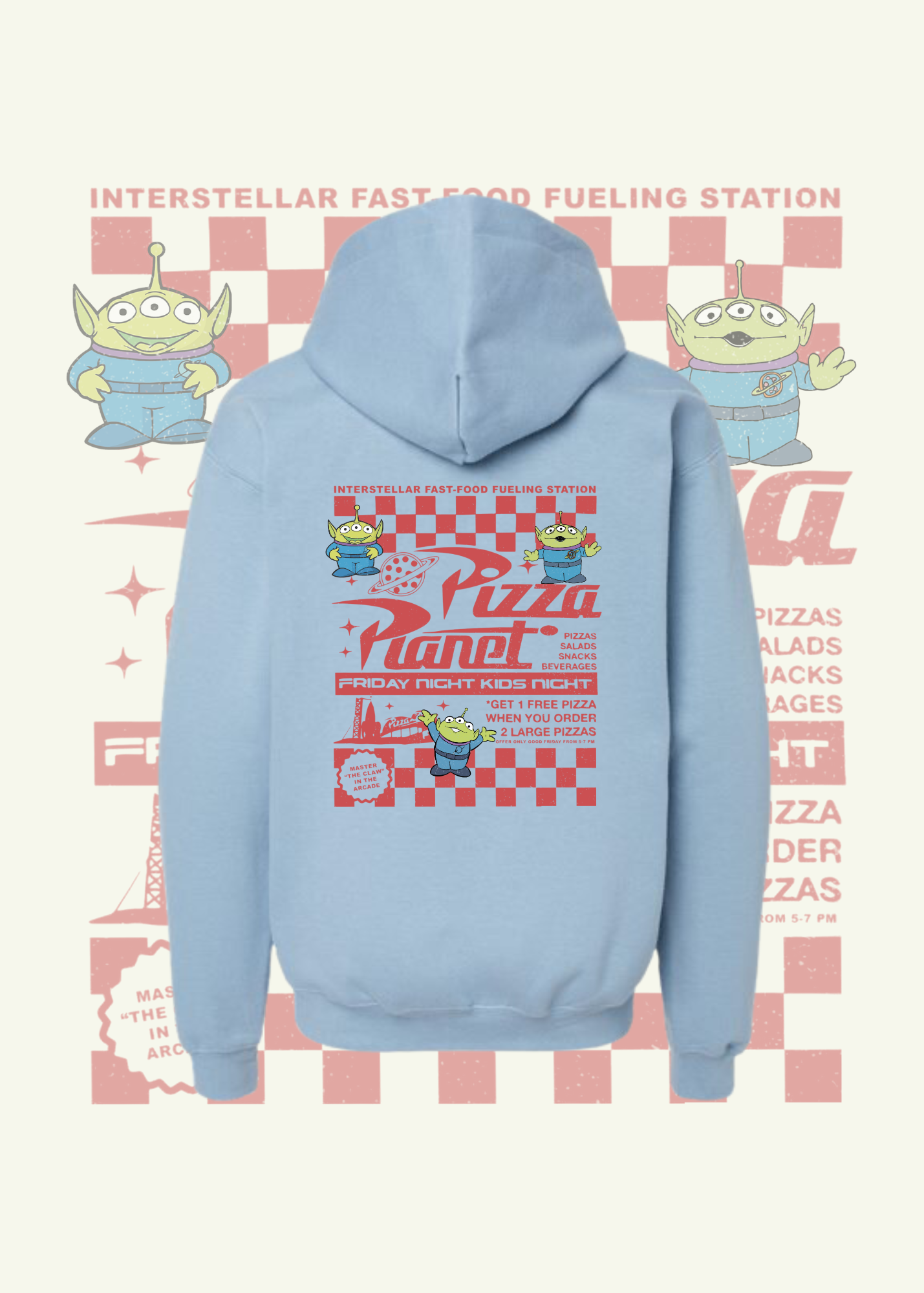 Pizza Planet Youth/Adult Hoodie