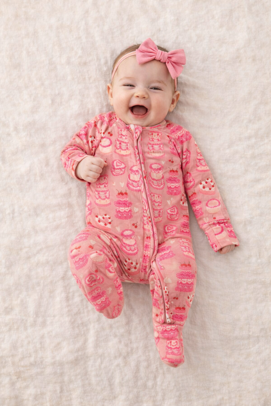 Cake Zipper Onesie