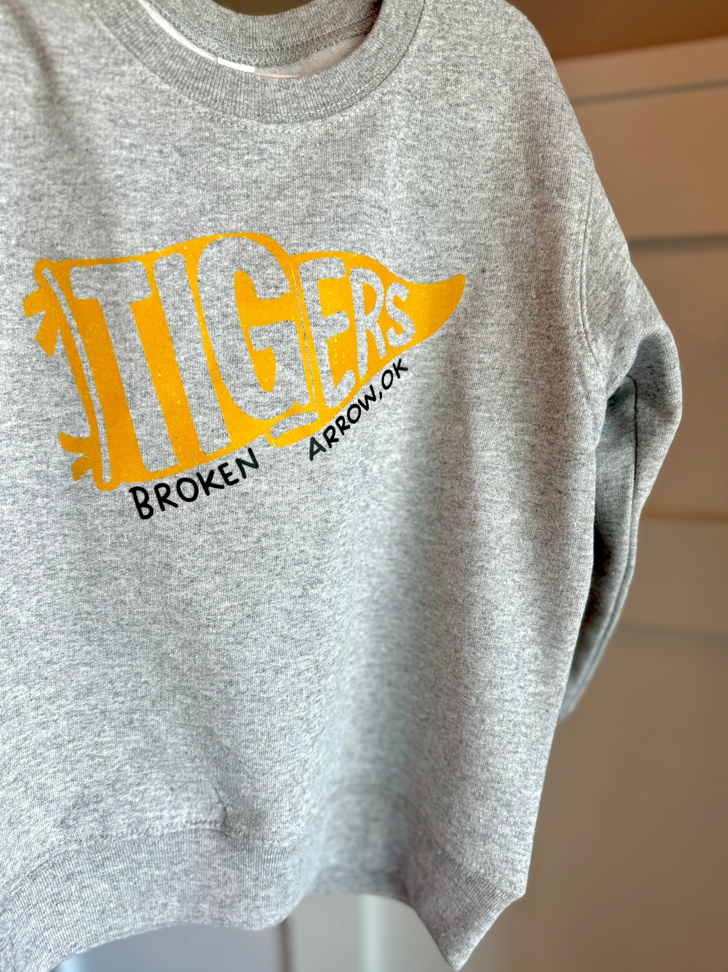 BA Tigers Sweatshirt (Adult, youth, toddler Sizes)