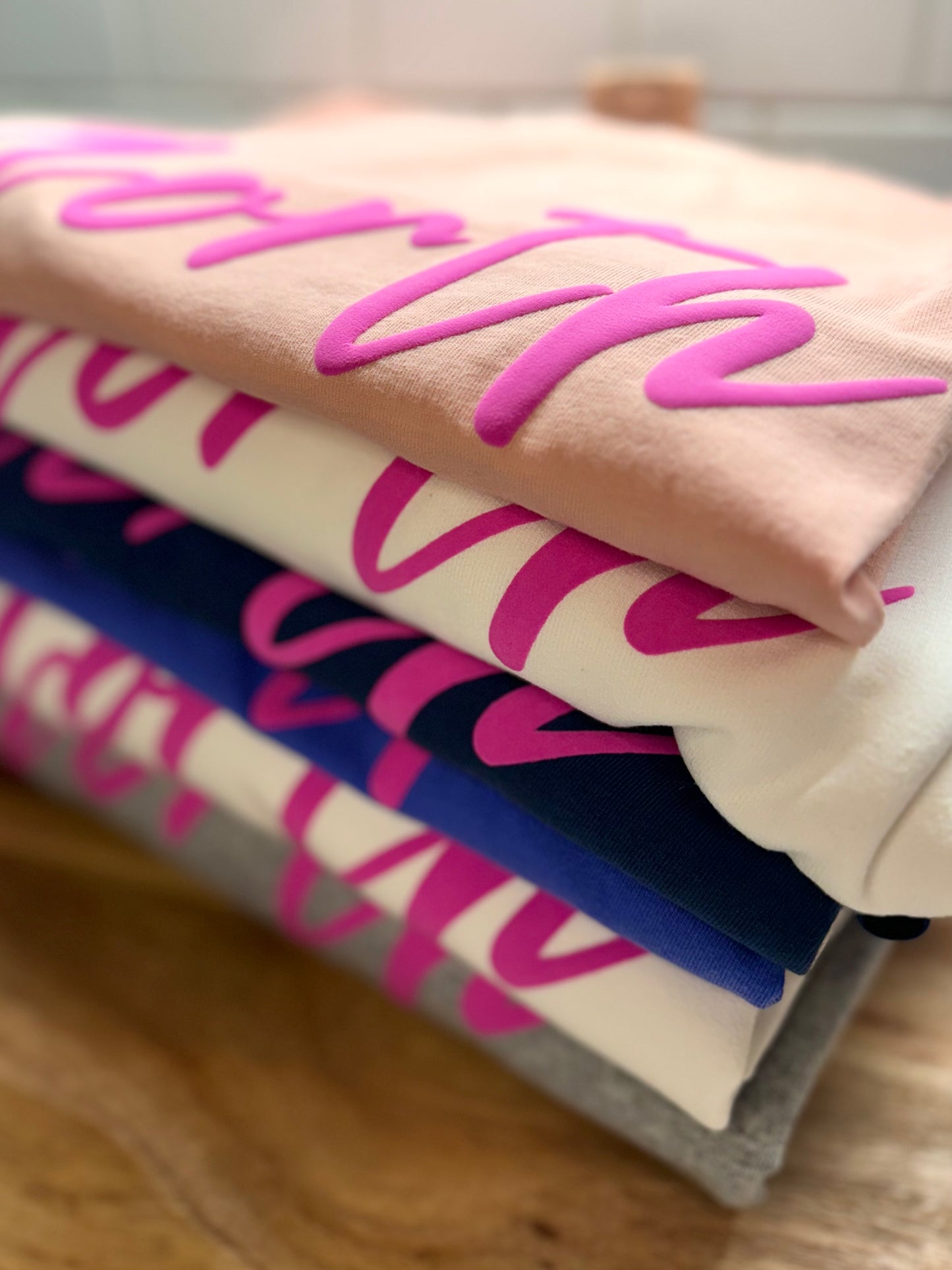 NORTH pink Puff Tee/Sweatshirts Pre-Order