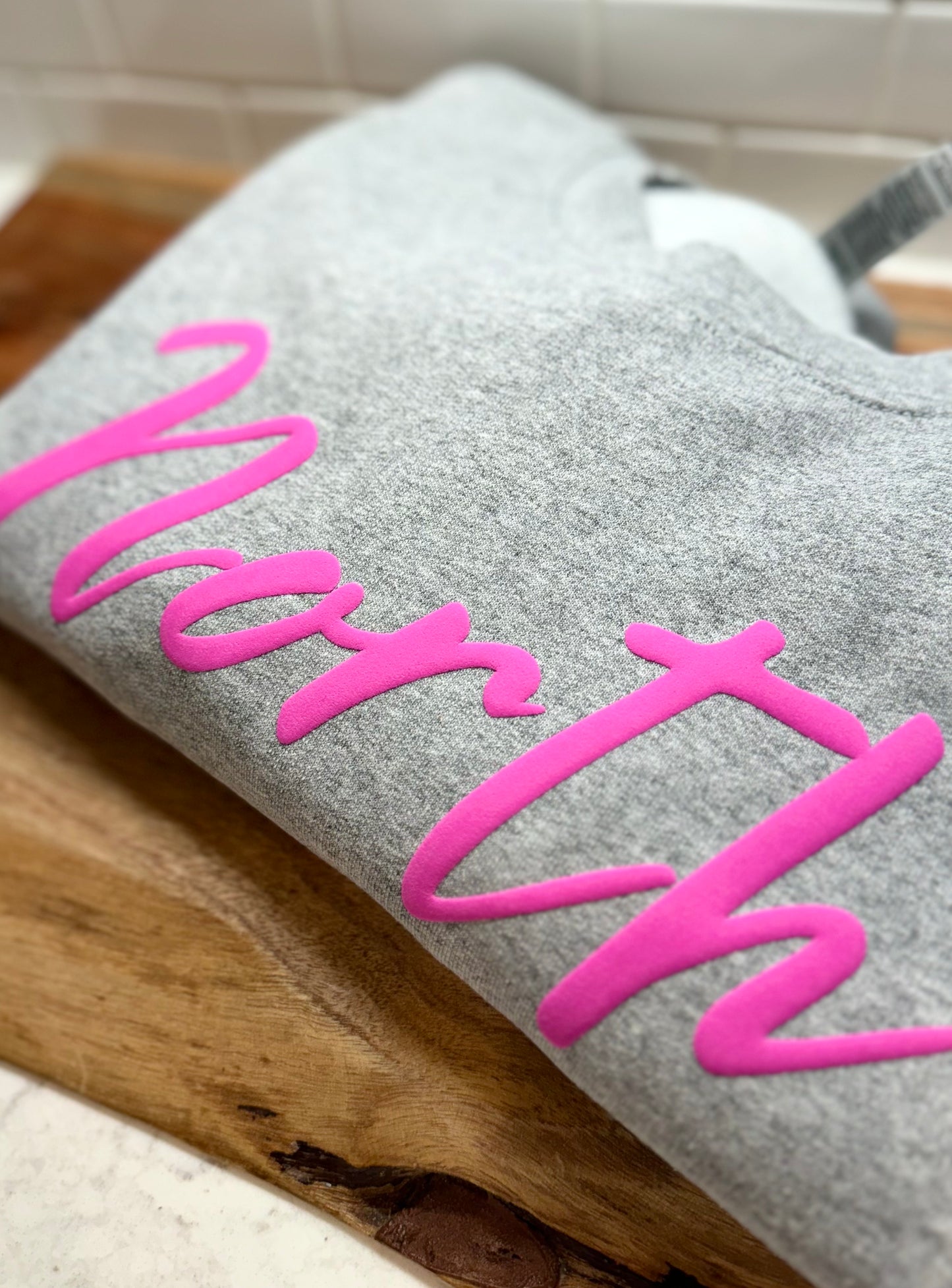 NORTH pink Puff Tee/Sweatshirts Pre-Order