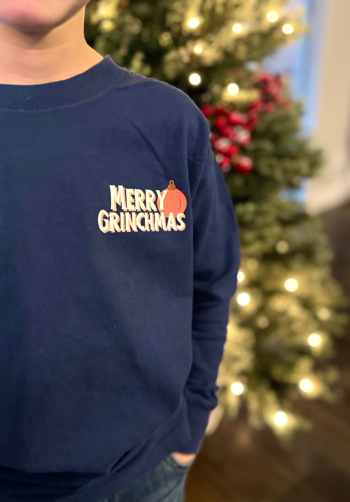 Grinchmas Long Sleeve Tee (Toddler/Youth)