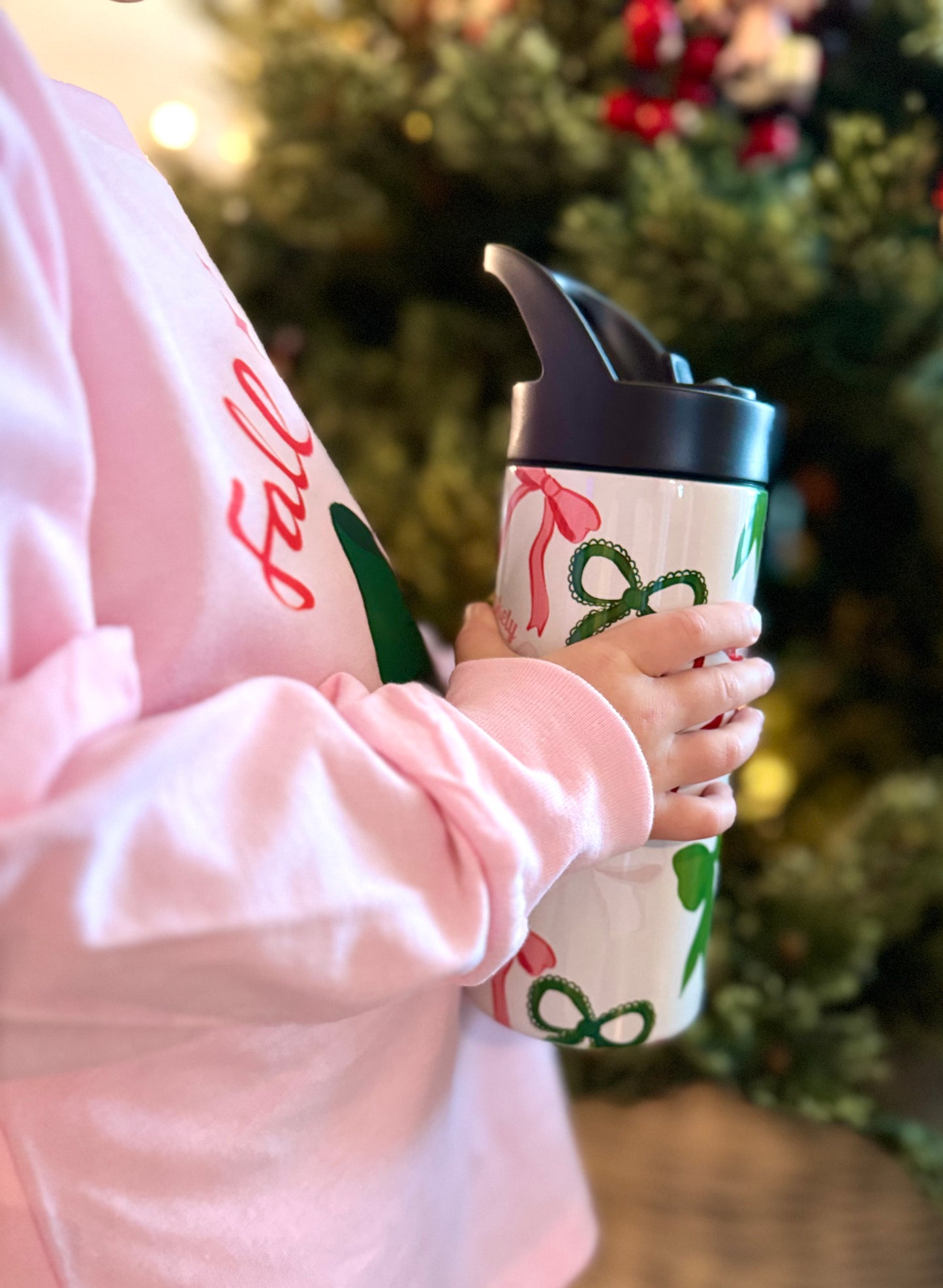 Christmas Coquette Tumbler Print