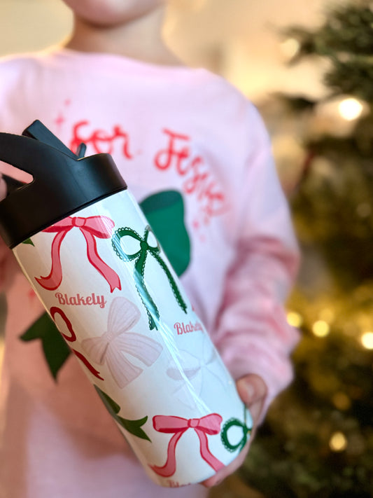 Christmas Coquette Tumbler Print