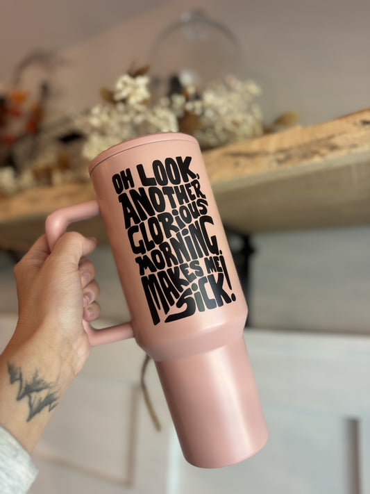 Glorious Morning 40oz Tumbler (3 Color Options)