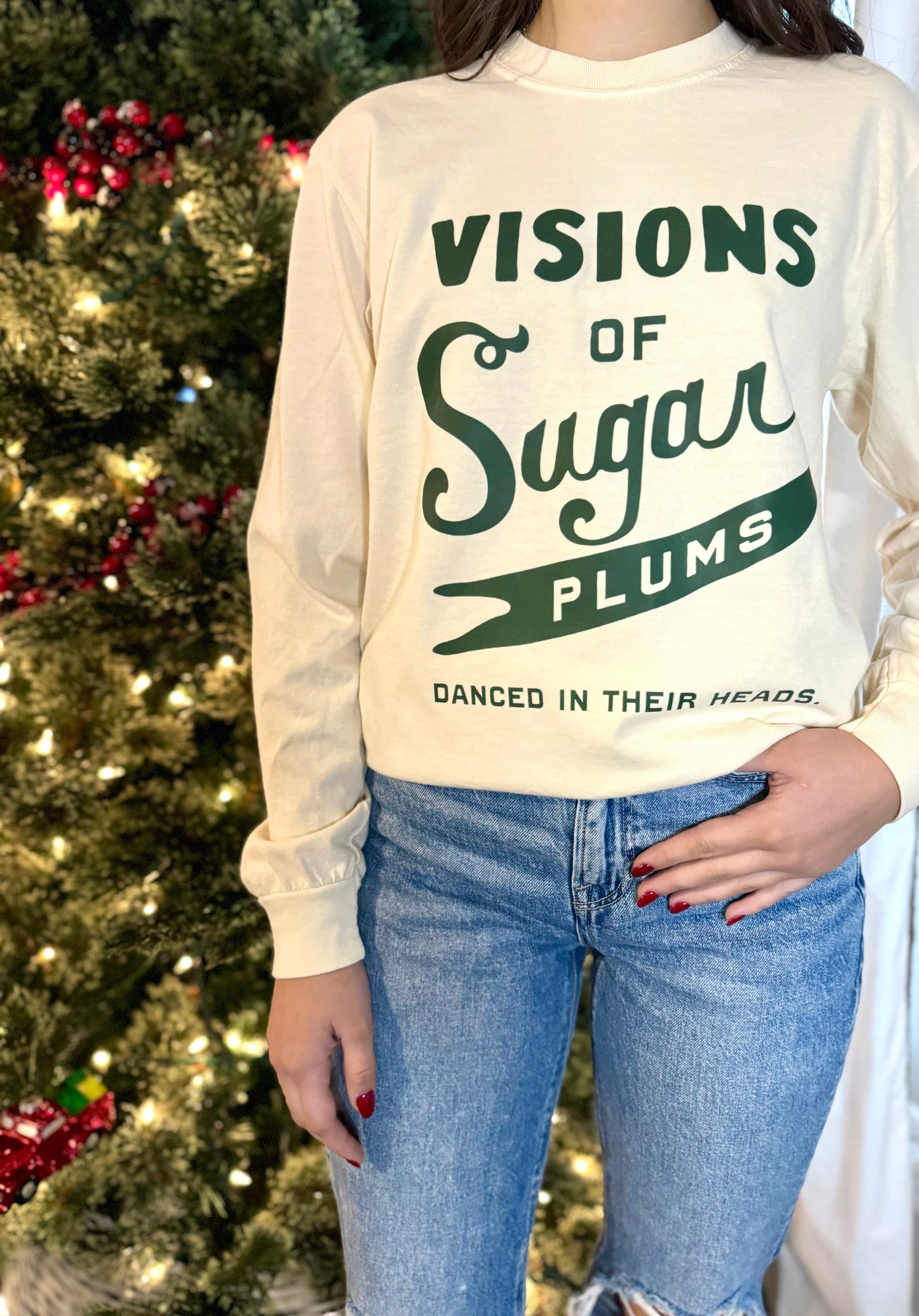 Sugar Plum Short/Long Sleeve Tee (Adult)