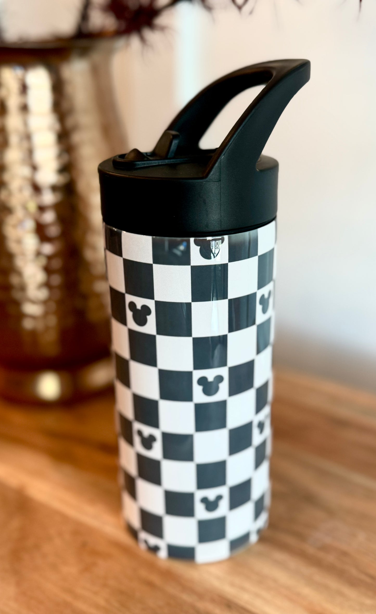 Checkered Mickey Tumblers (Multi-sizes Available)