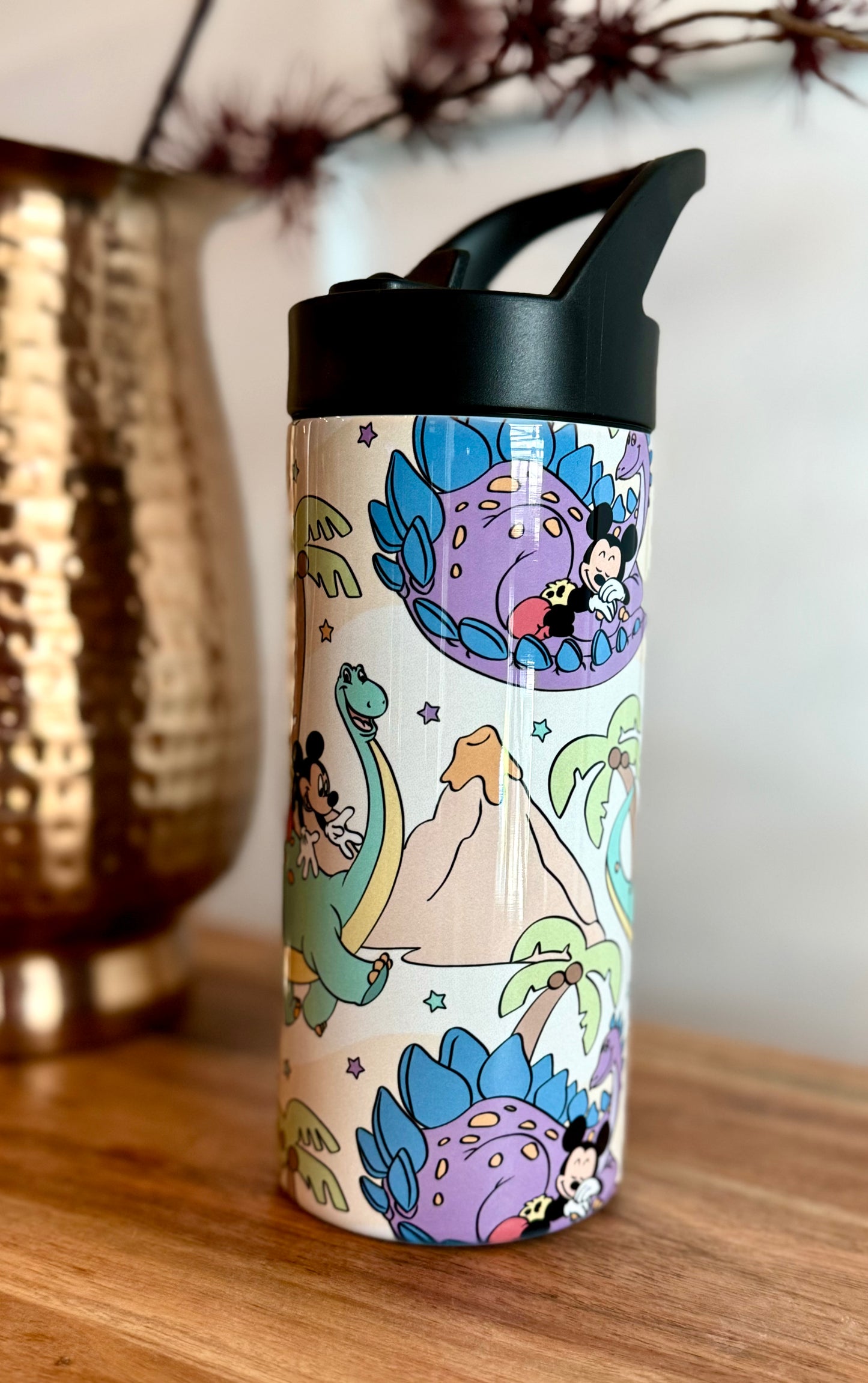 Retro Mickey with Dinos Tumblers