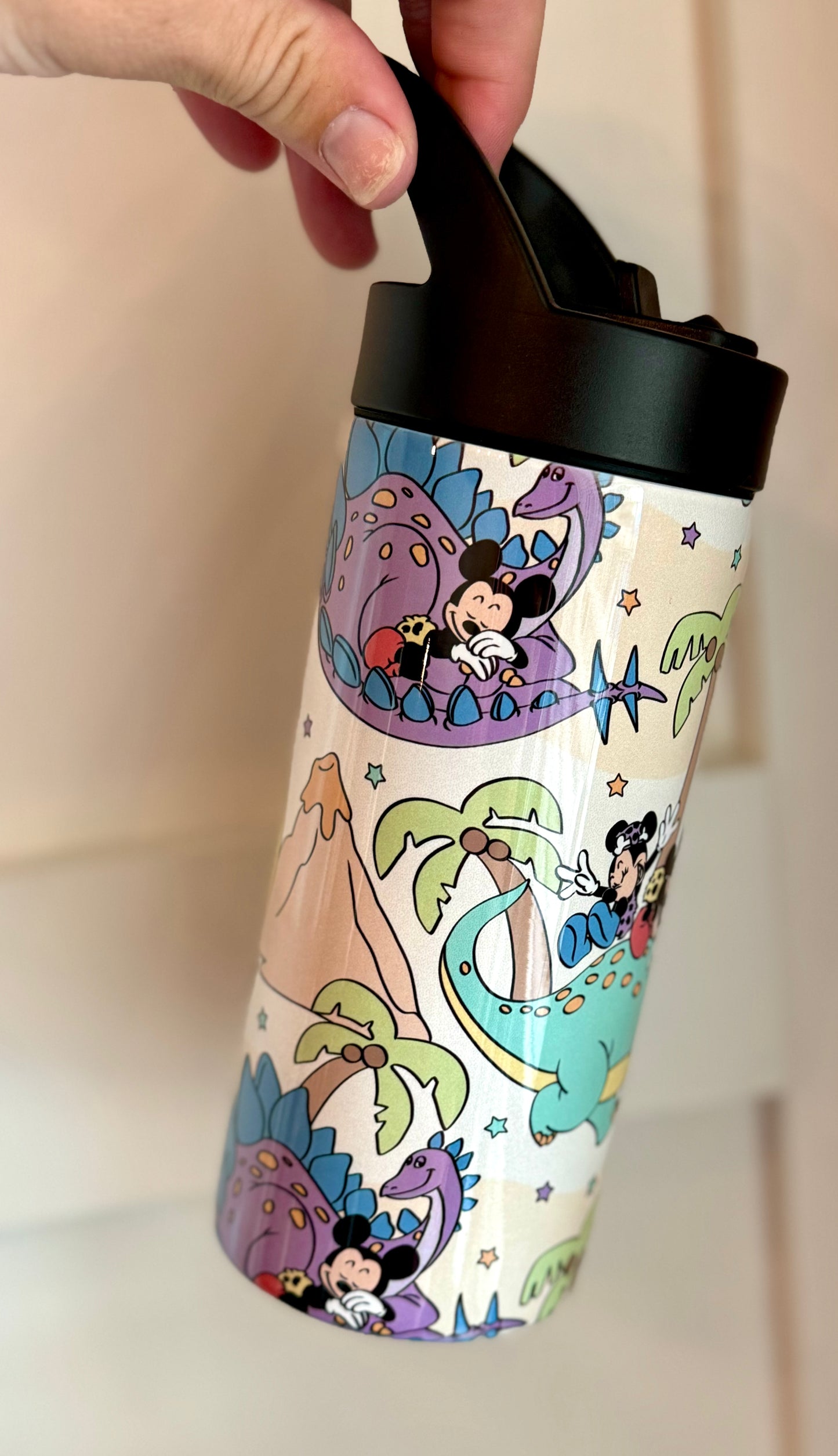 Retro Mickey with Dinos Tumblers