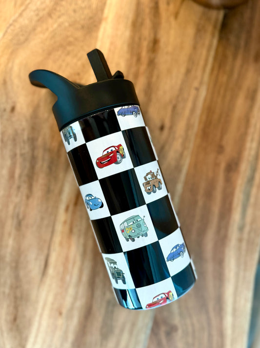 Checkered OG Cars Tumblers