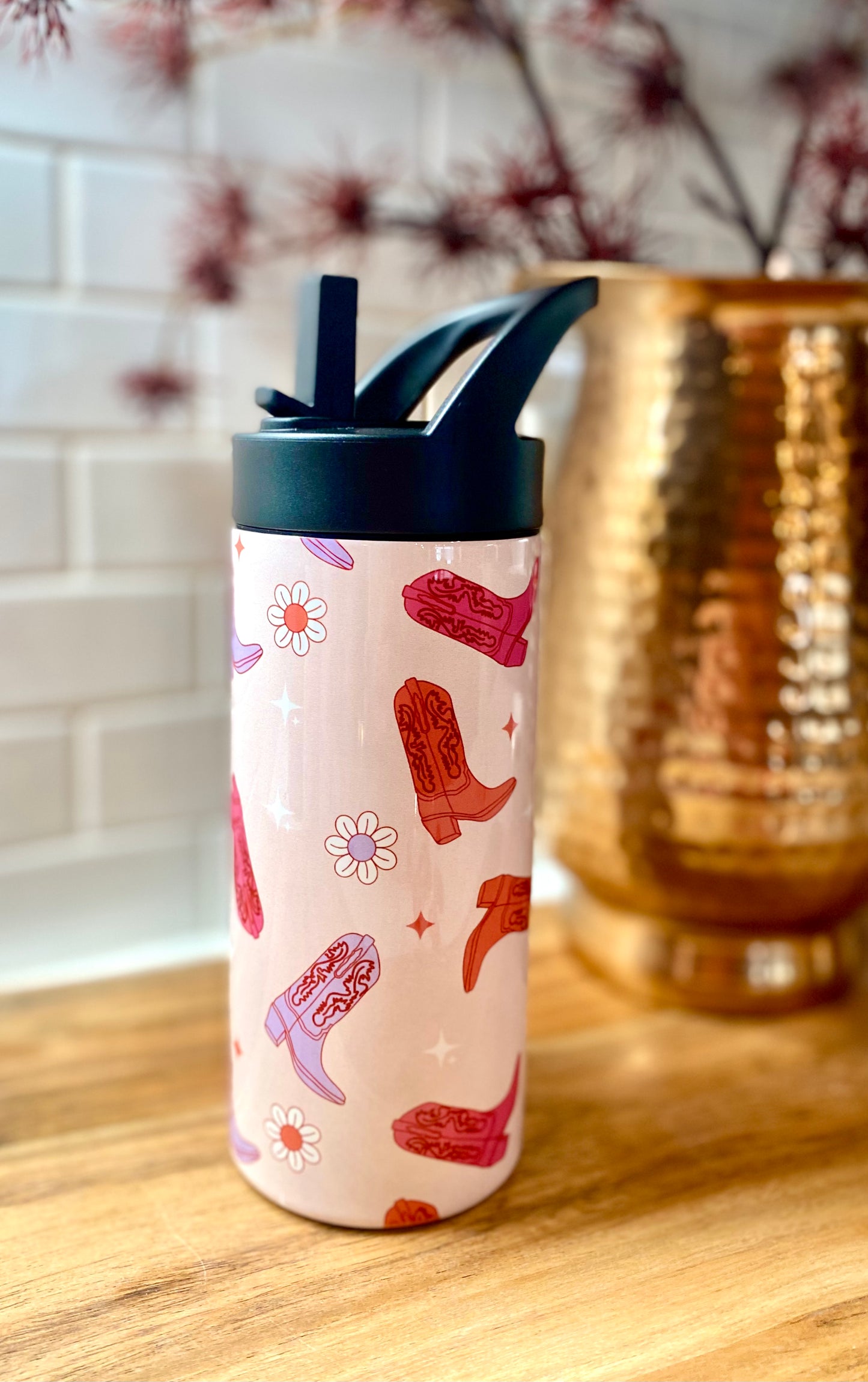 Cowgirl Boots Tumbler (Multi-sizes Available)