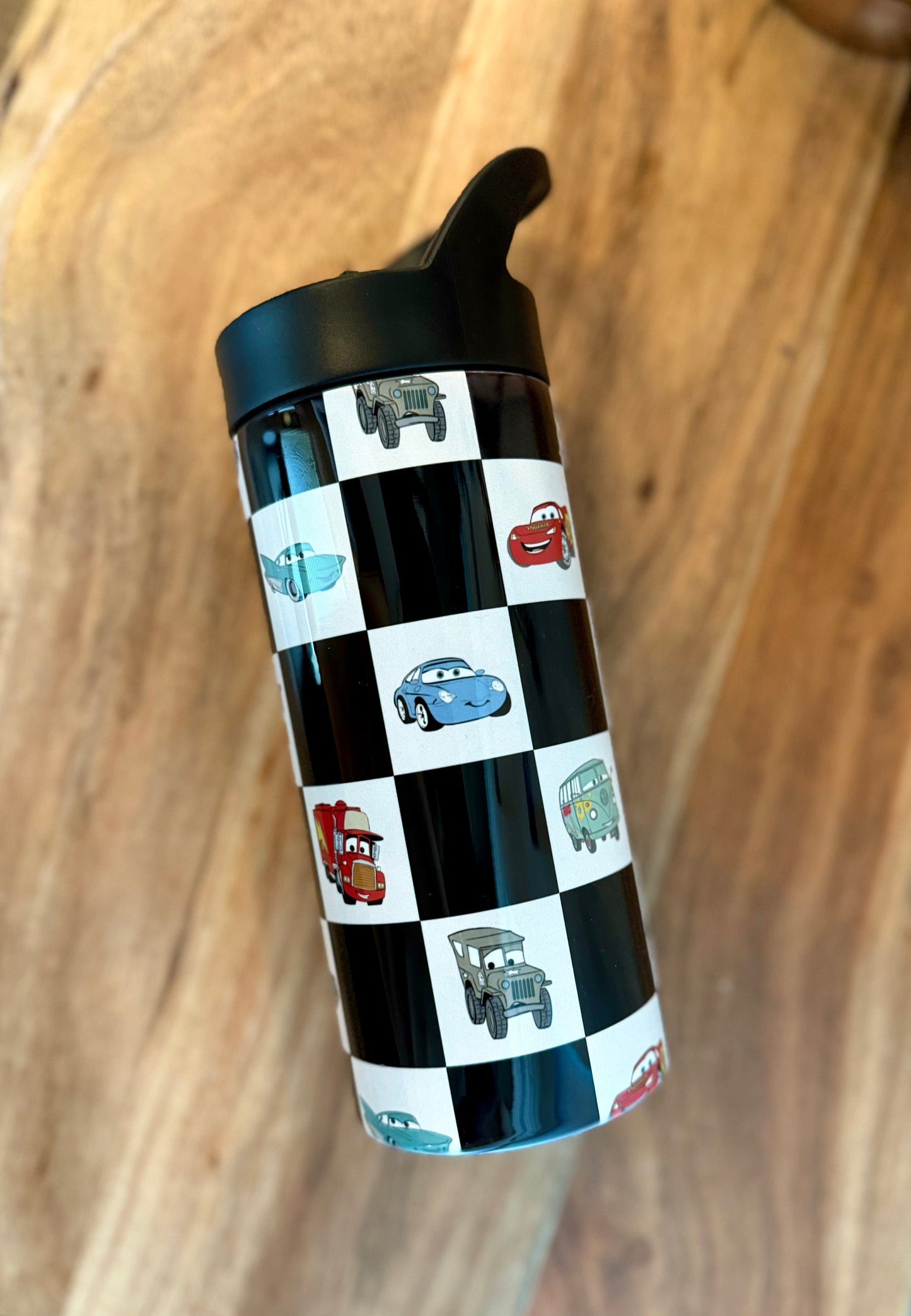 Checkered OG Cars Tumblers