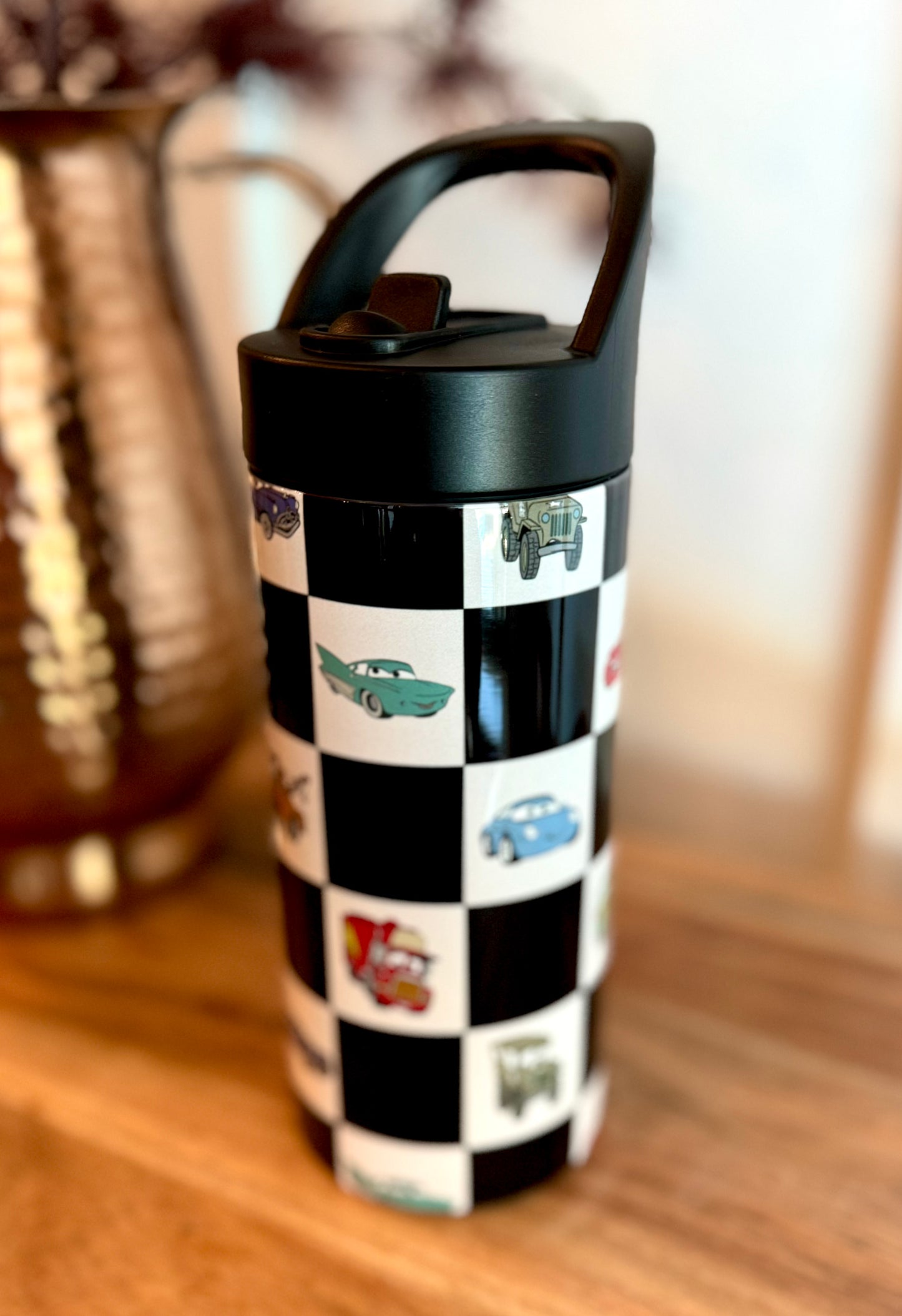 Checkered OG Cars Tumblers