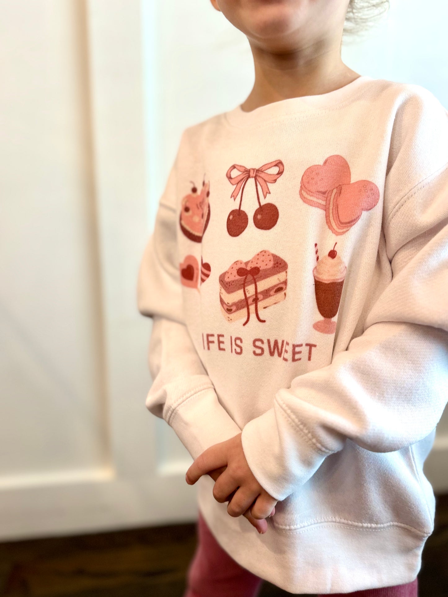 Life is Sweet Toddler Sweatshirt