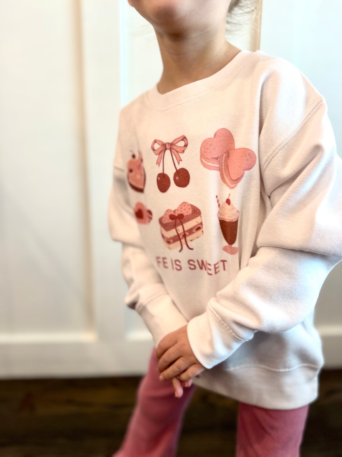 Life is Sweet Toddler Sweatshirt